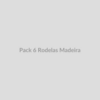 Pack de 6 rodelas de madeira decorativas